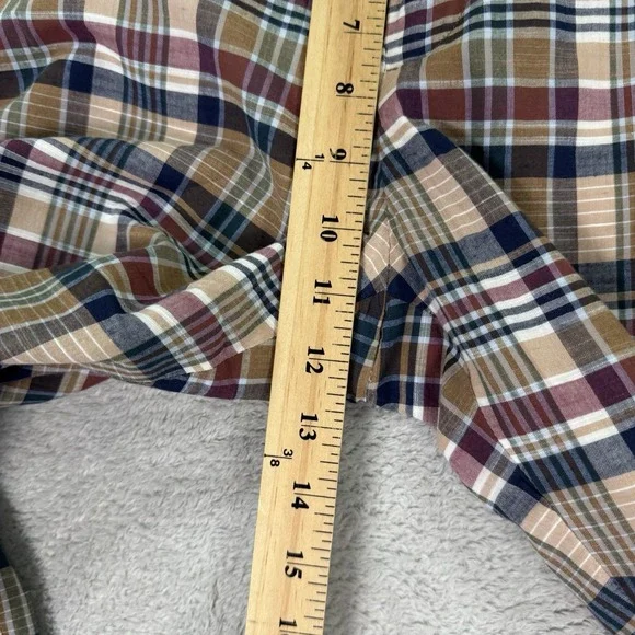 NEW Brooks Brothers Mens 34x32 Indian Madras Plaid Golf Pants Cotton Patchwork - Picture 12 of 12